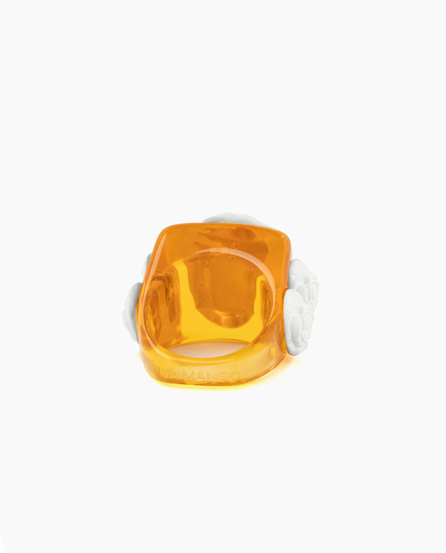 Amber on White Rosetón - Image 3