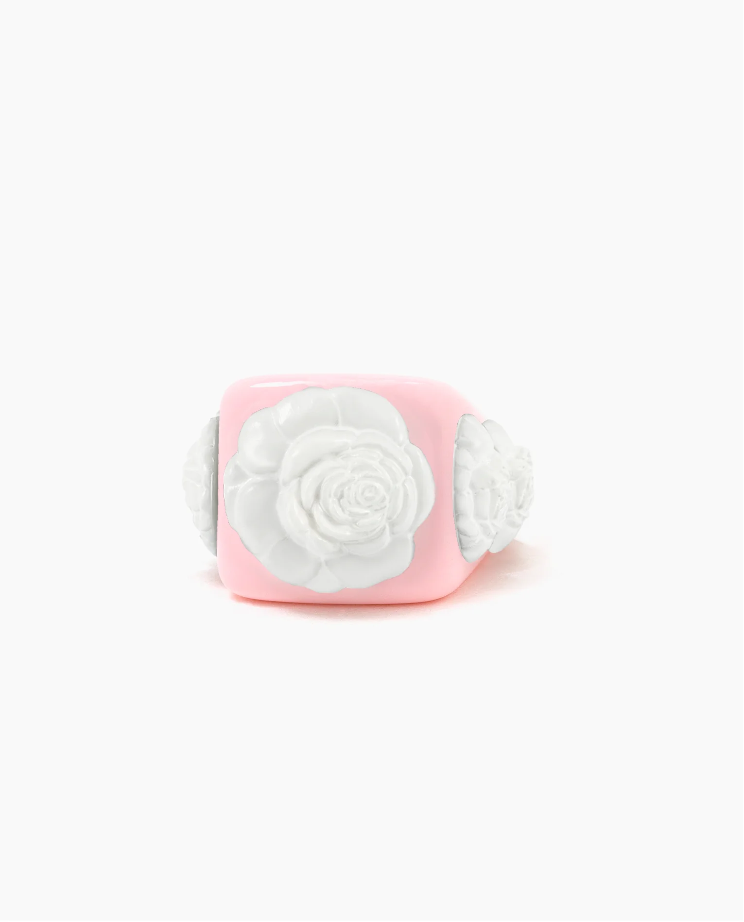 BB Pink on White Rosetón