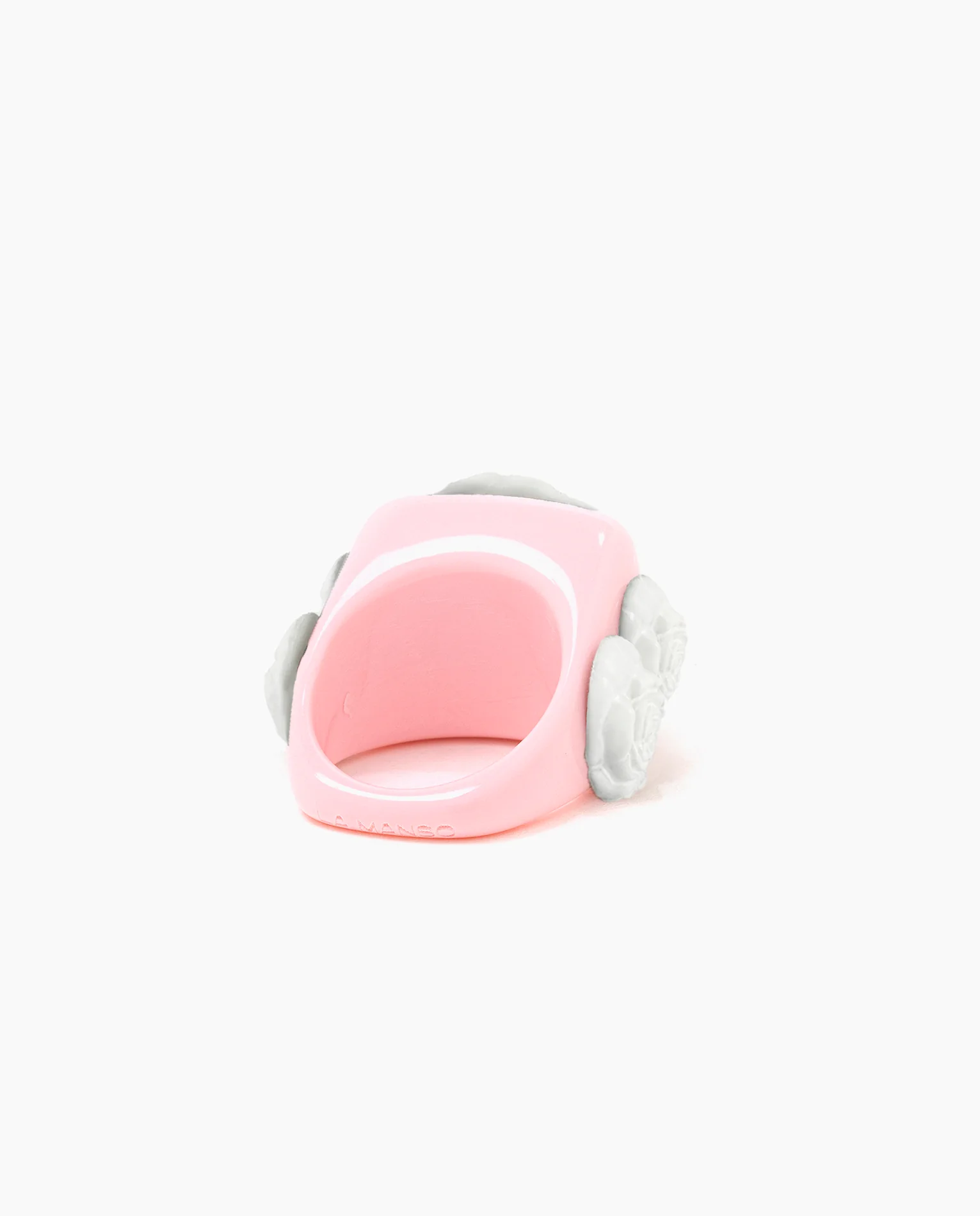 BB Pink on White Rosetón - Image 3