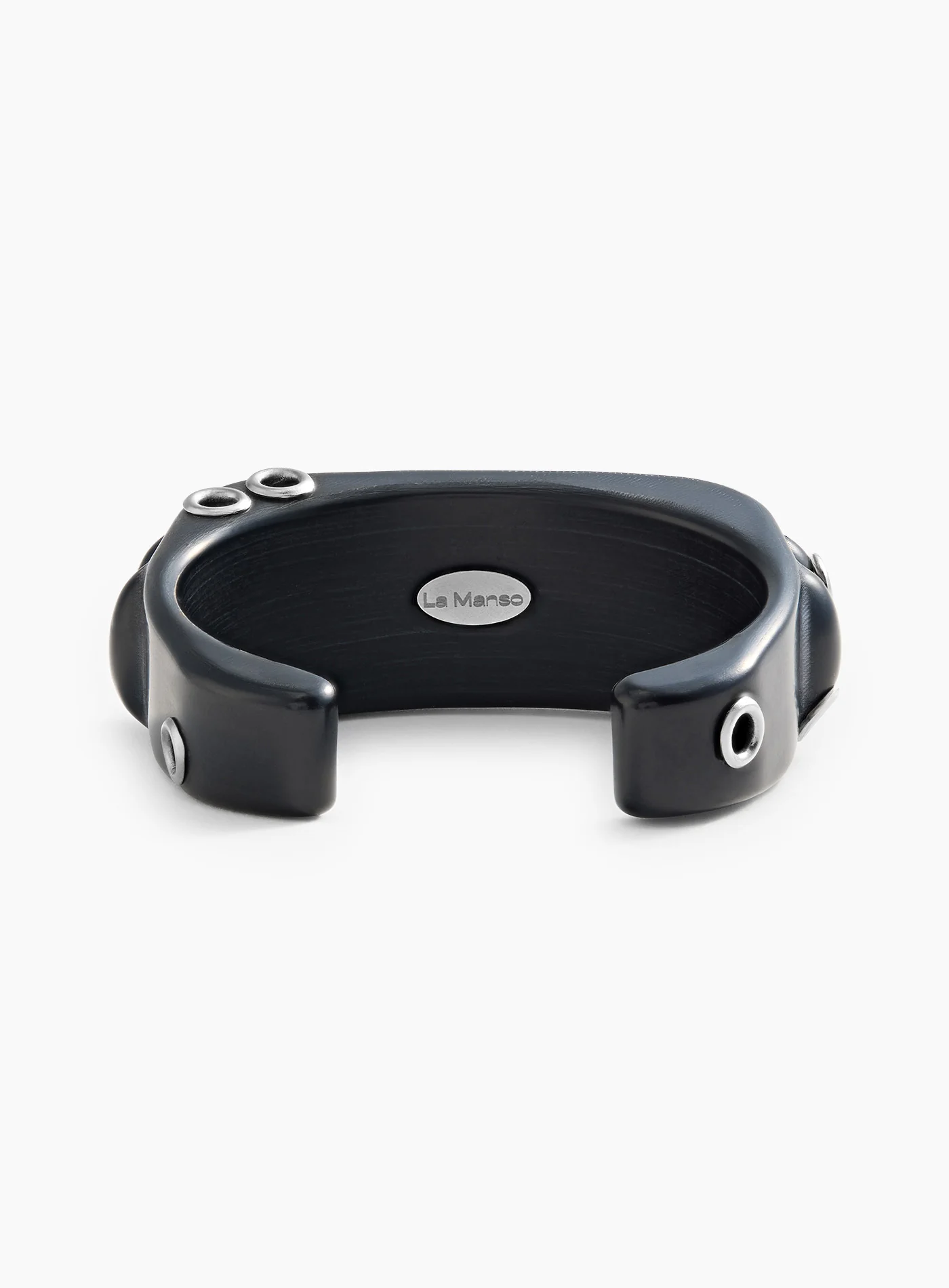 Black bangle on ojales topping - Image 3