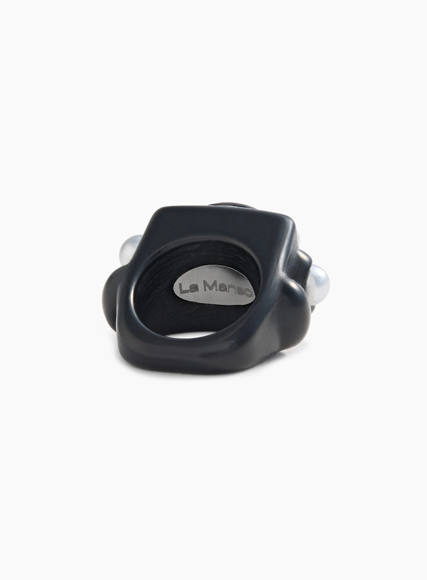 Black ring on perla topping - Image 3