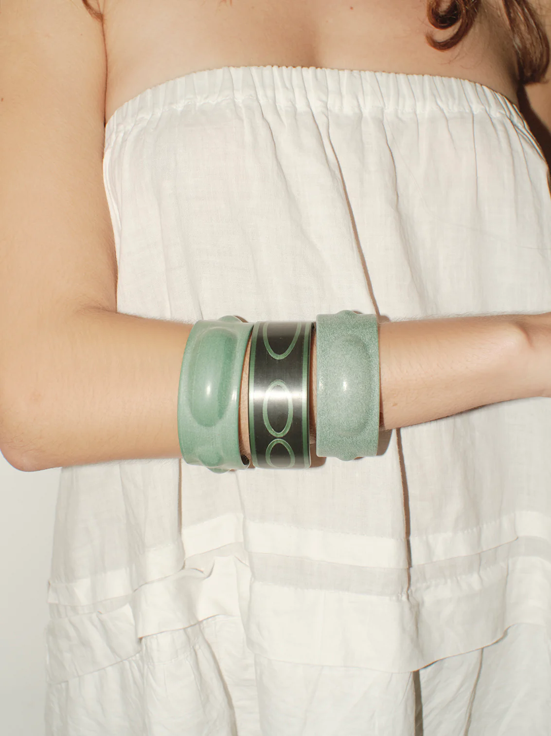 Black Velvet Emanem Bangle - Image 2