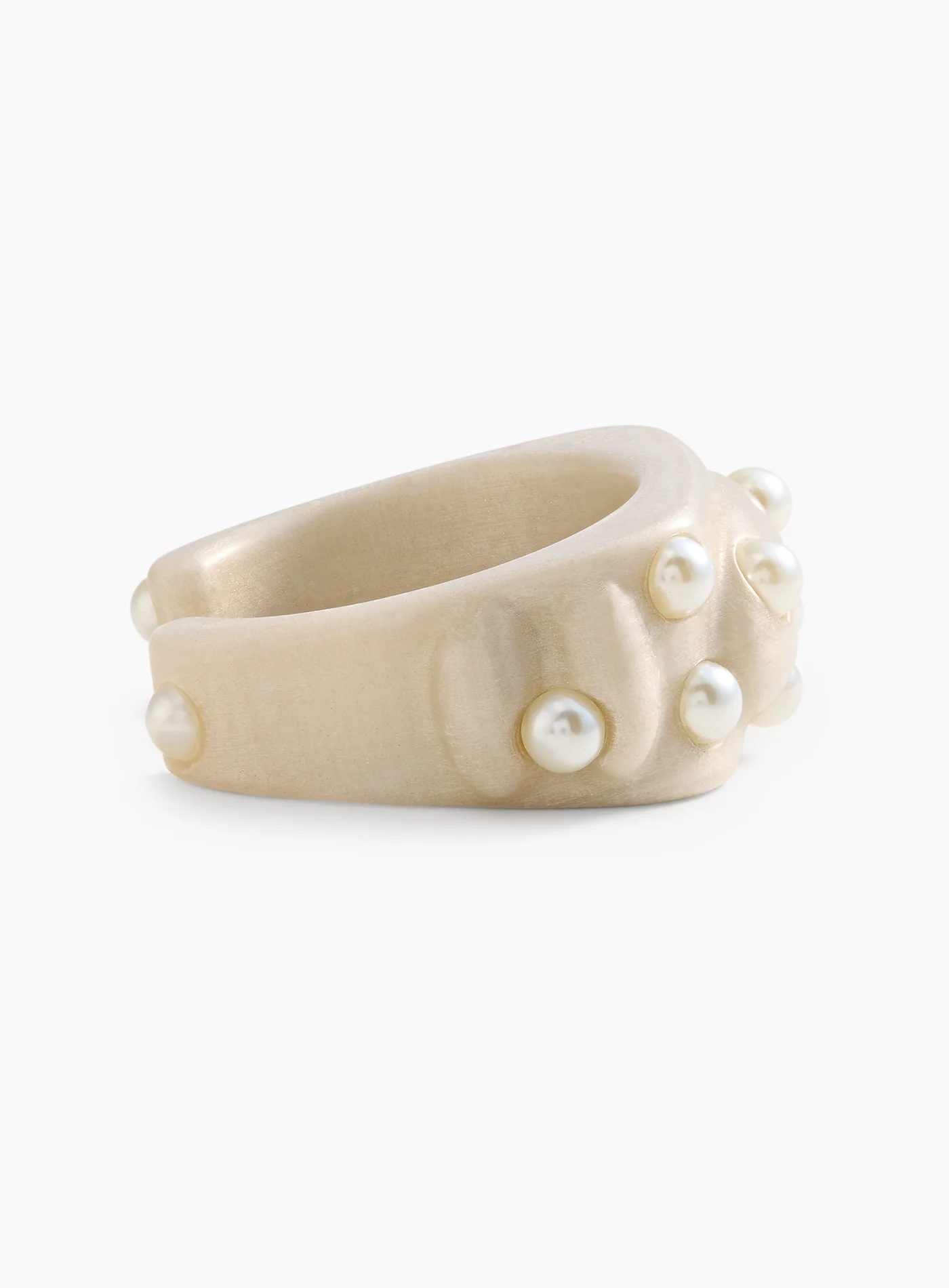 Bone bangle on perla topping - Image 2