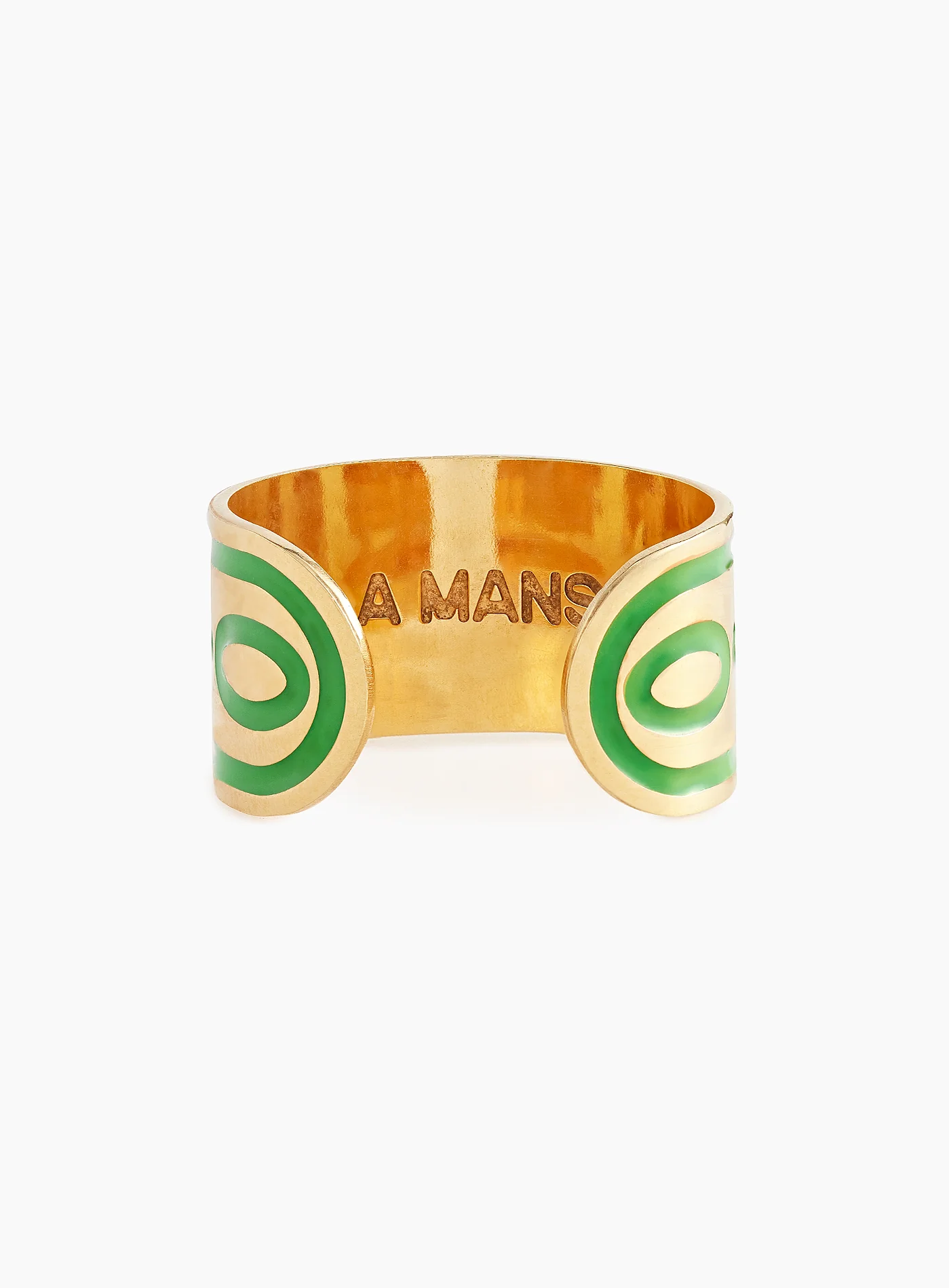 Goldie Green Emanem Ring - Image 3