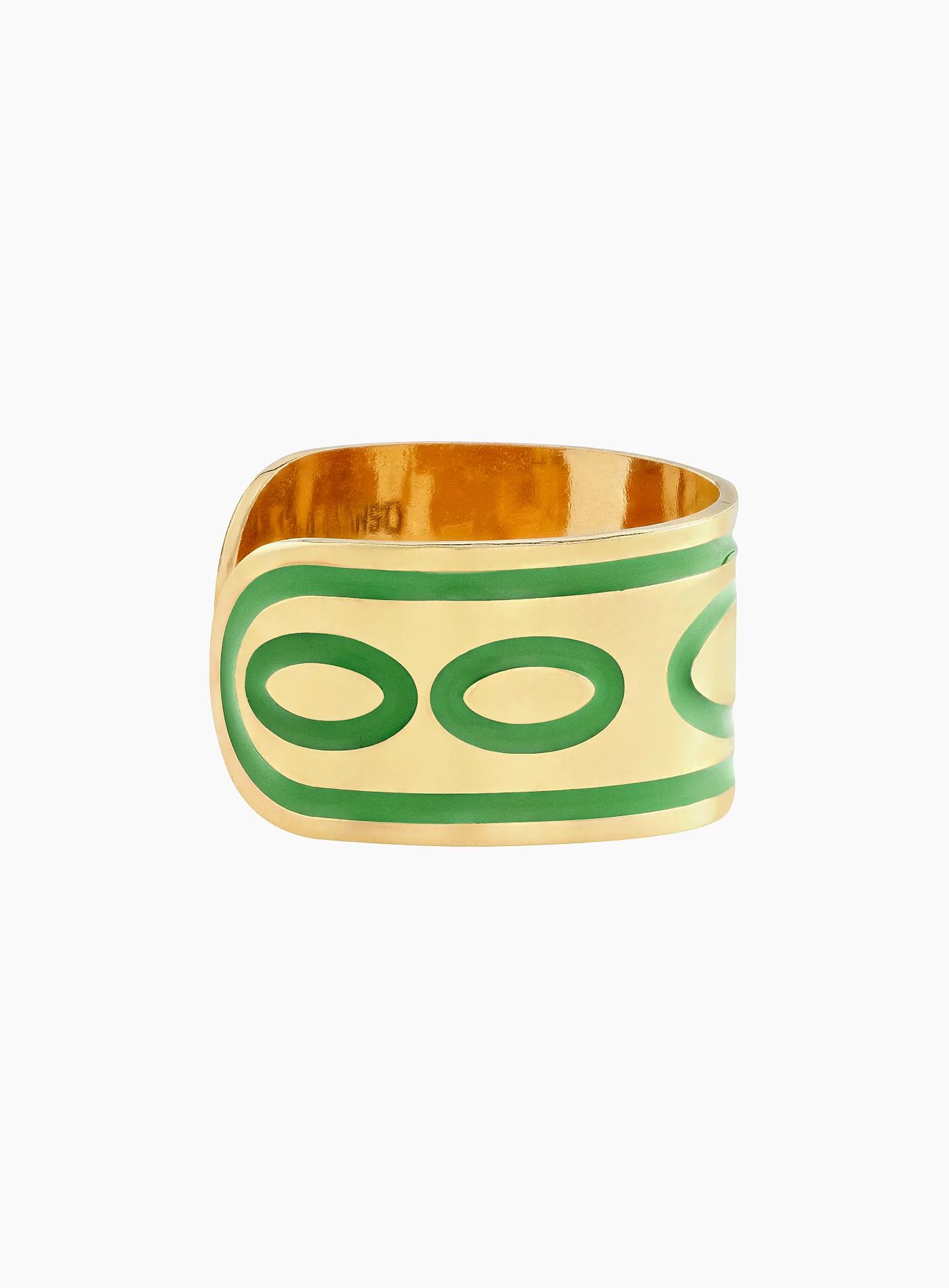 Goldie Green Emanem Ring - Image 4