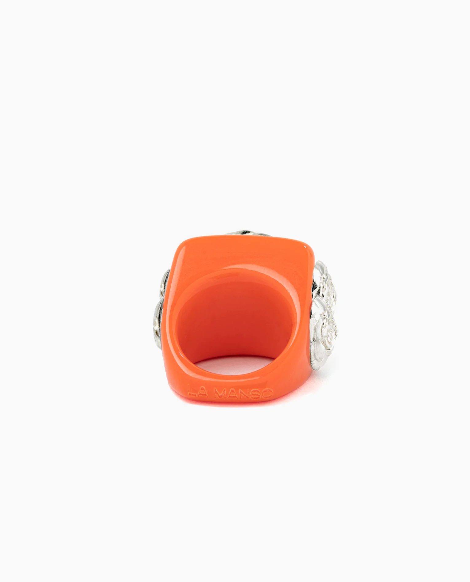 Orange on Silver Rosetón - Image 3