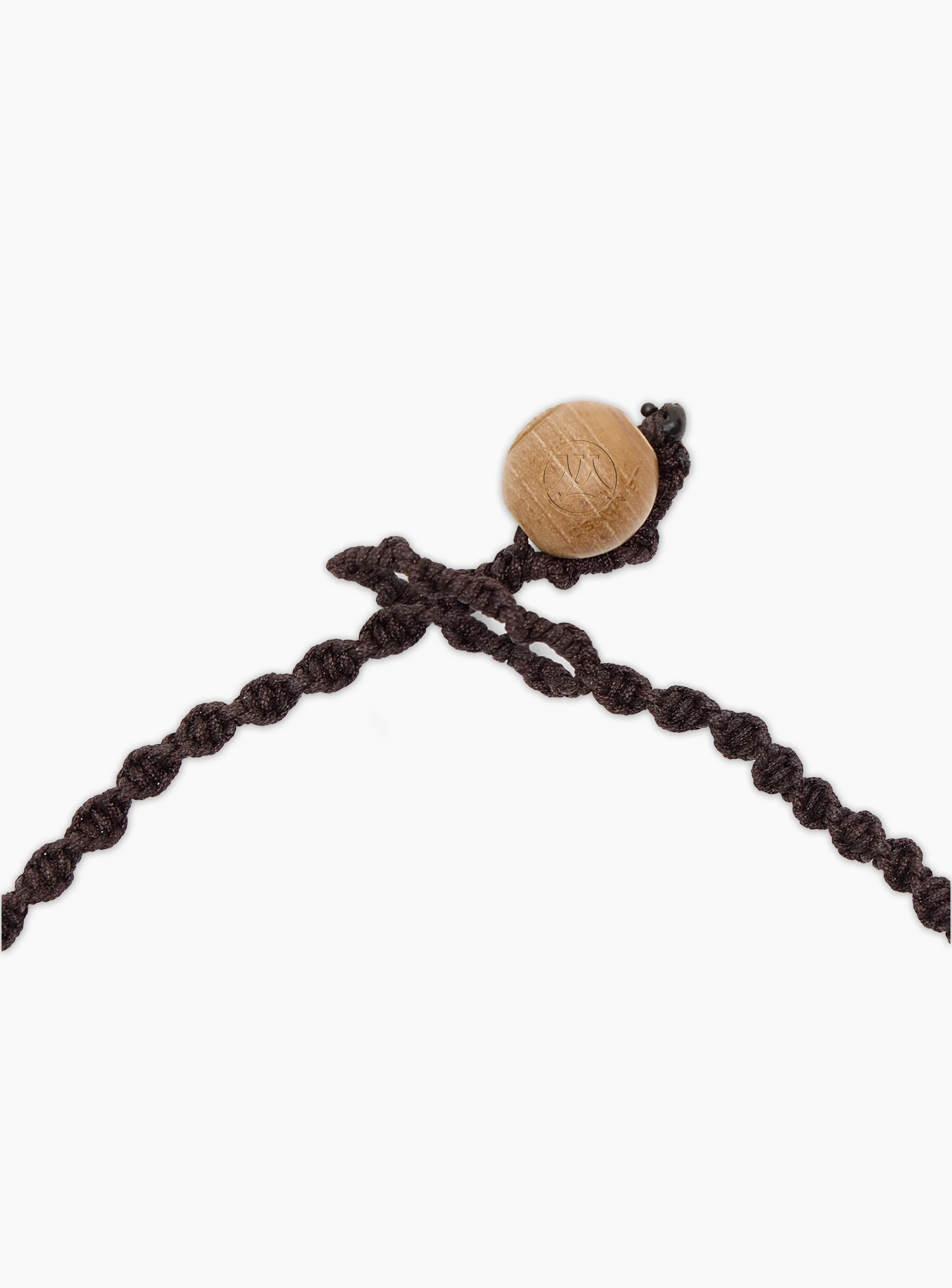 Organic necklace in brown - Image 4