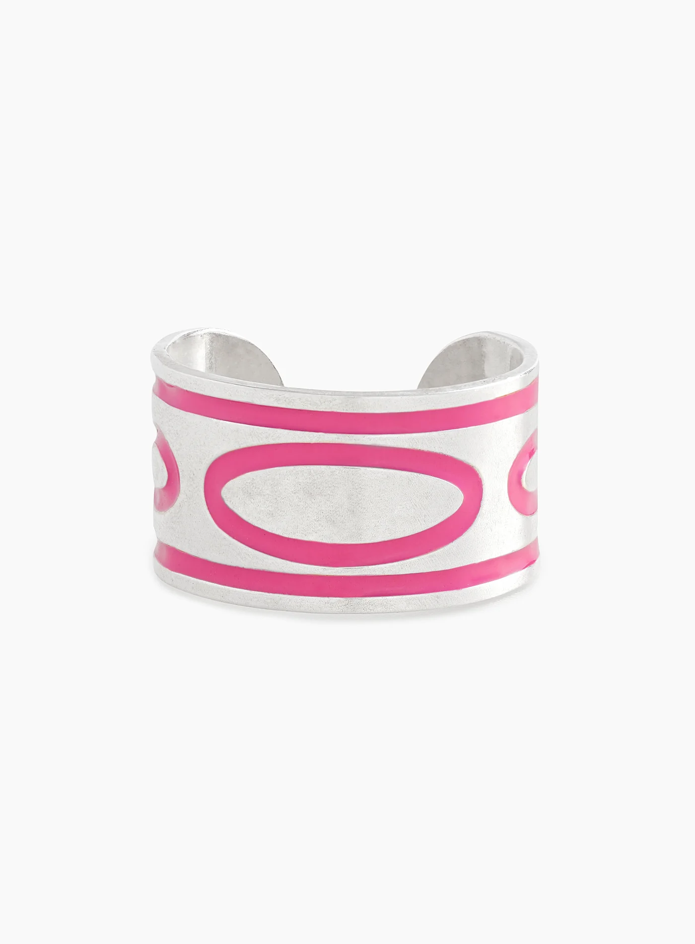 Silverie Pink Emanem Ring