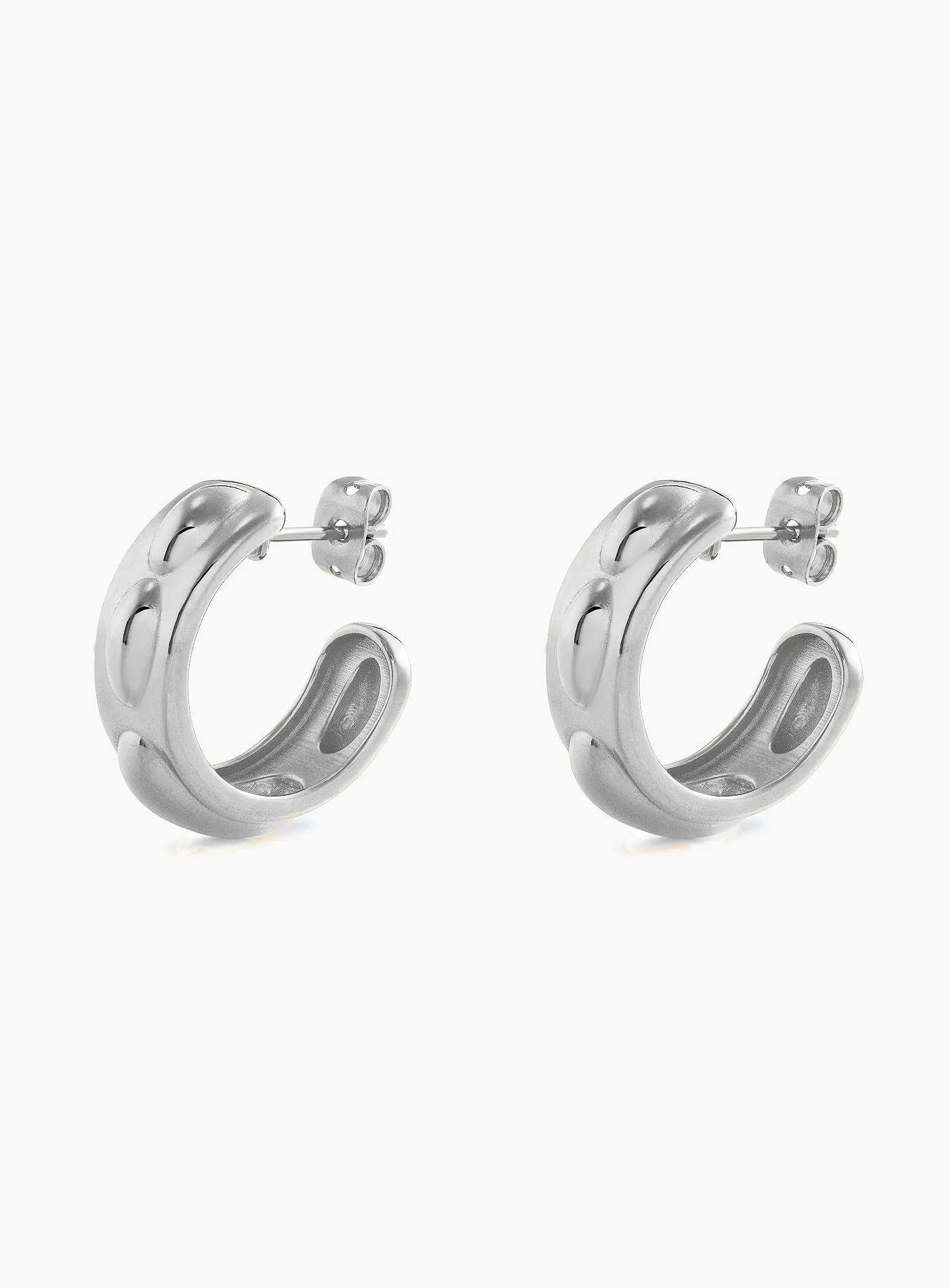 Better Alone Silver Earrings